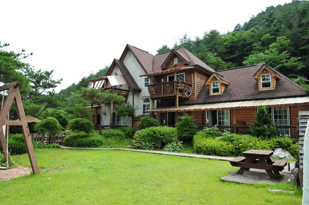 平昌郡 Bench Houseヴィラ エクステリア 写真