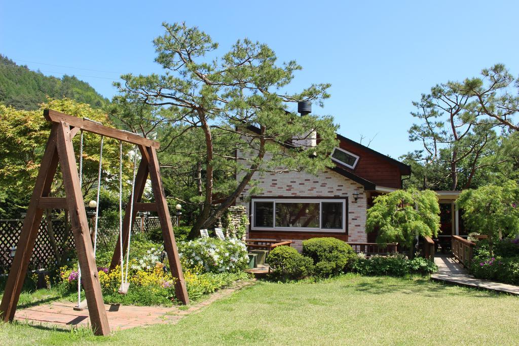 平昌郡 Bench Houseヴィラ エクステリア 写真