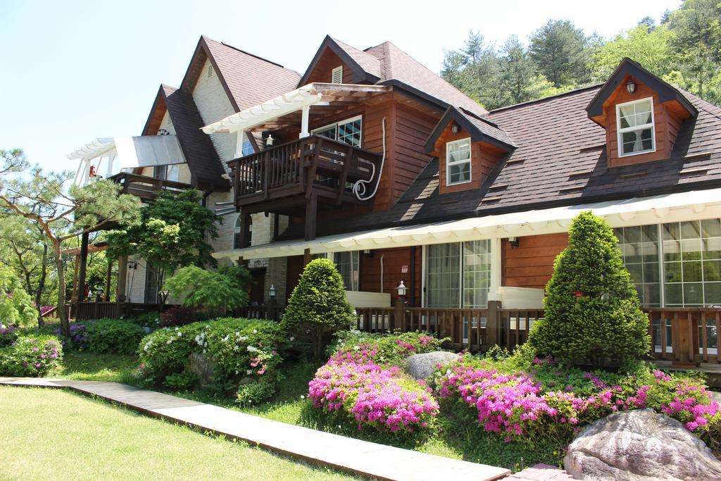 平昌郡 Bench Houseヴィラ エクステリア 写真