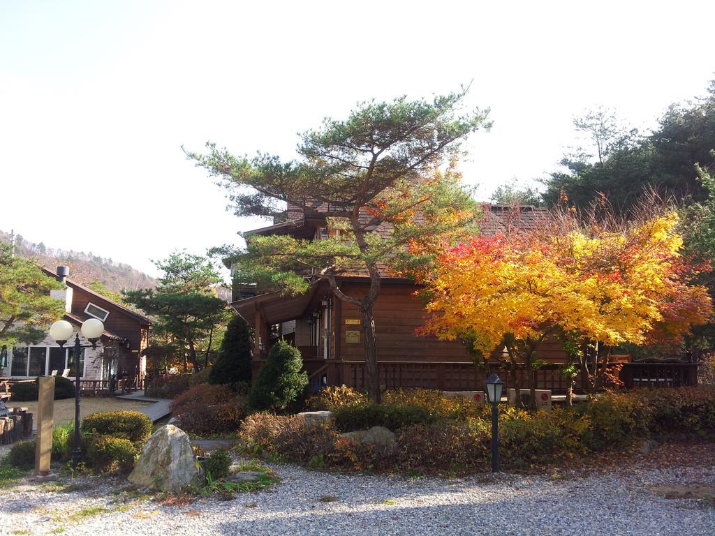 平昌郡 Bench Houseヴィラ エクステリア 写真