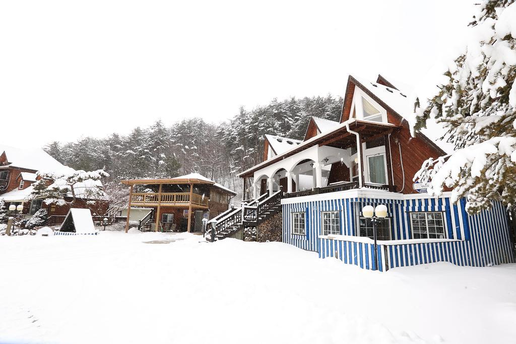 平昌郡 Bench Houseヴィラ エクステリア 写真