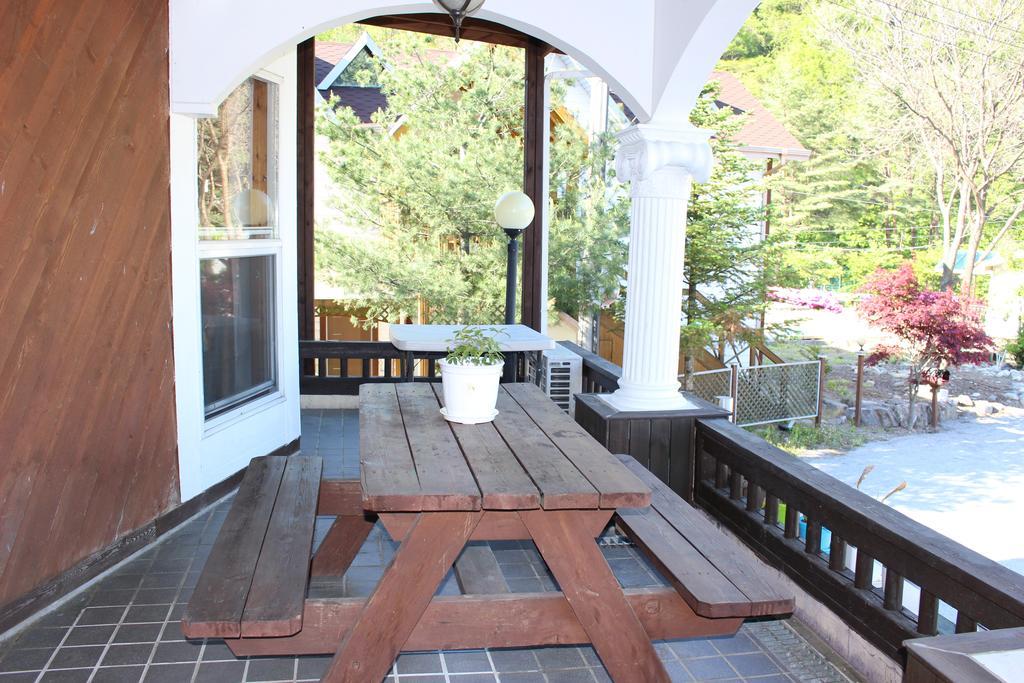 平昌郡 Bench Houseヴィラ エクステリア 写真